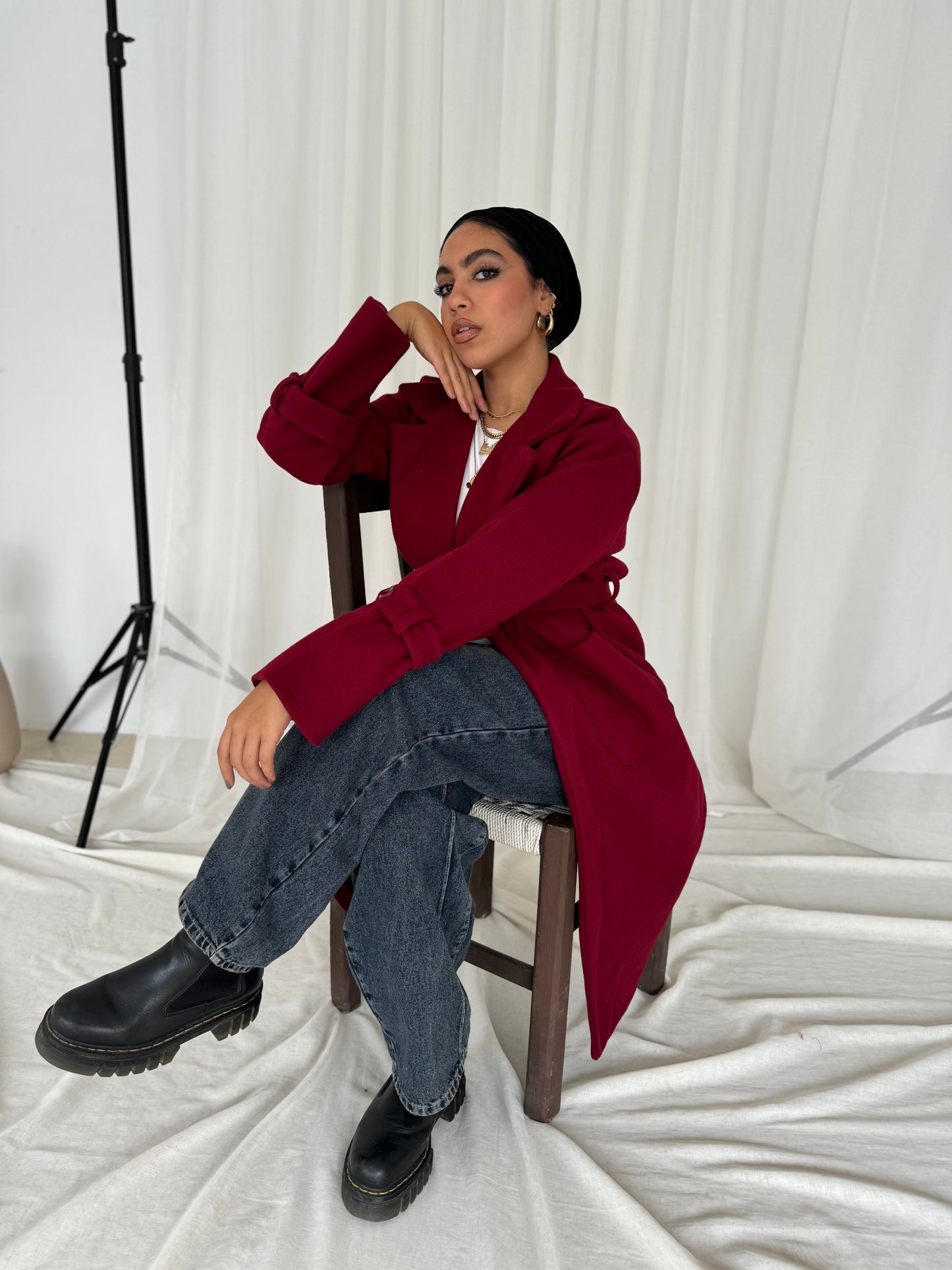 Burgandy Coat