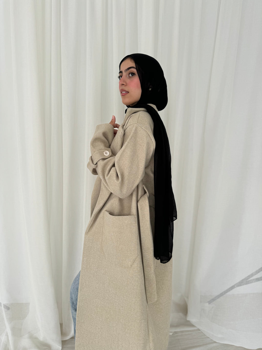 Beige Coat