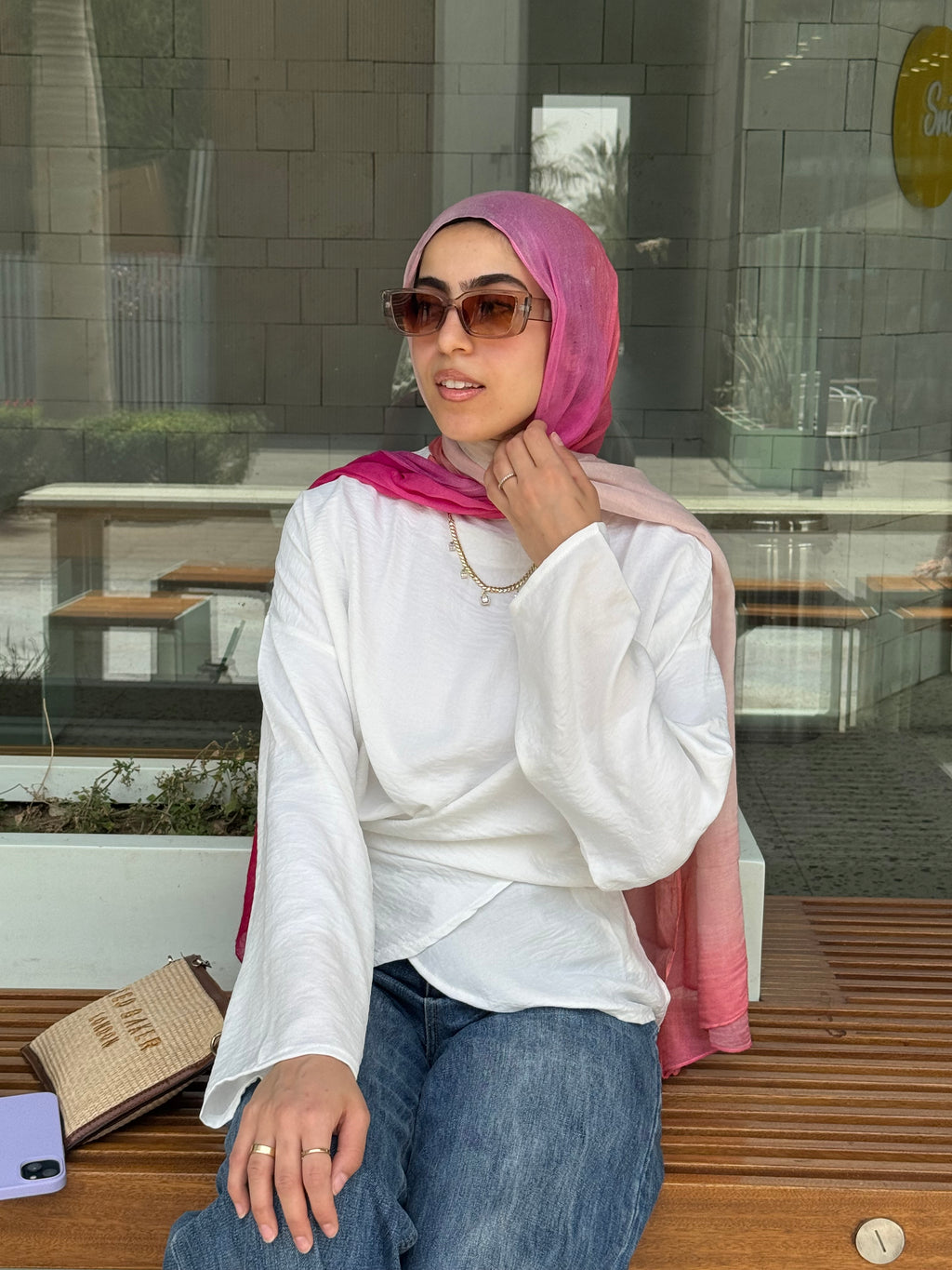 Wrap Tie Blouse in White (pre-order)