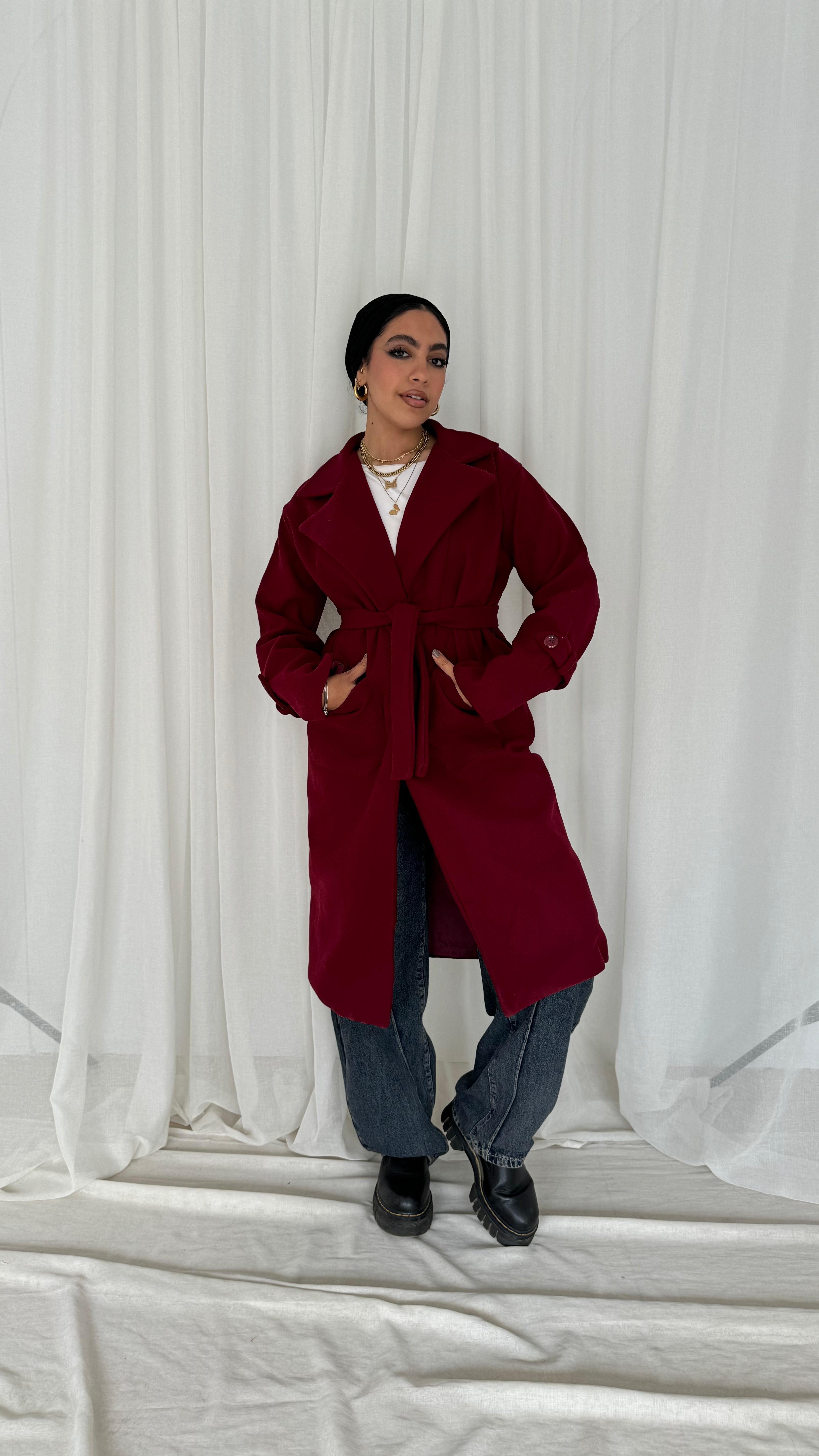 Burgandy Coat