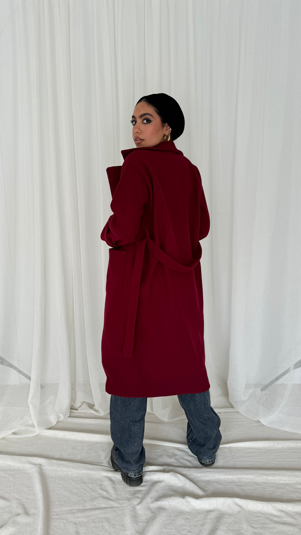 Burgandy Coat