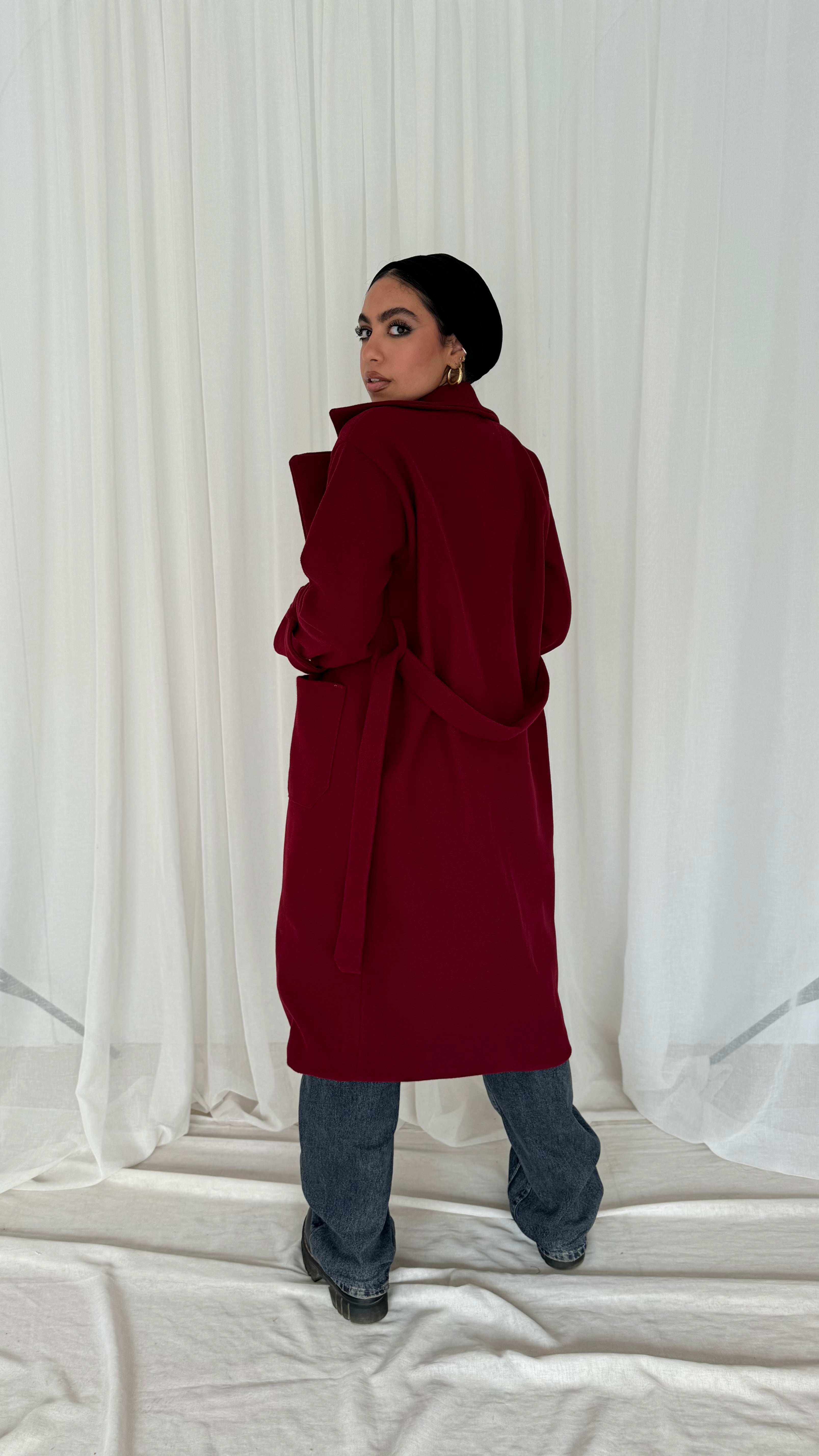 Burgandy Coat