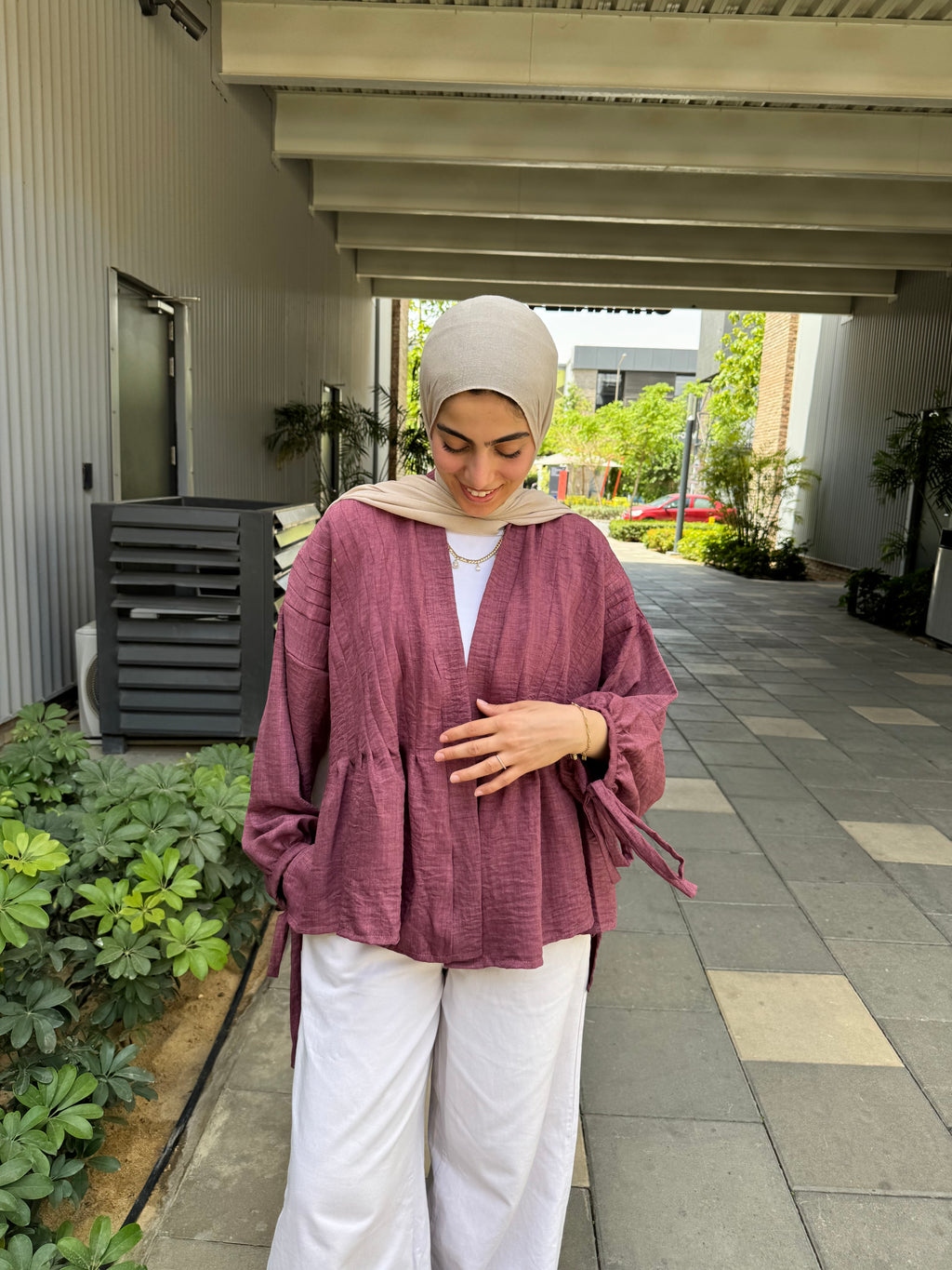 Bloom Cardigan in Dust Pink (pre-order)