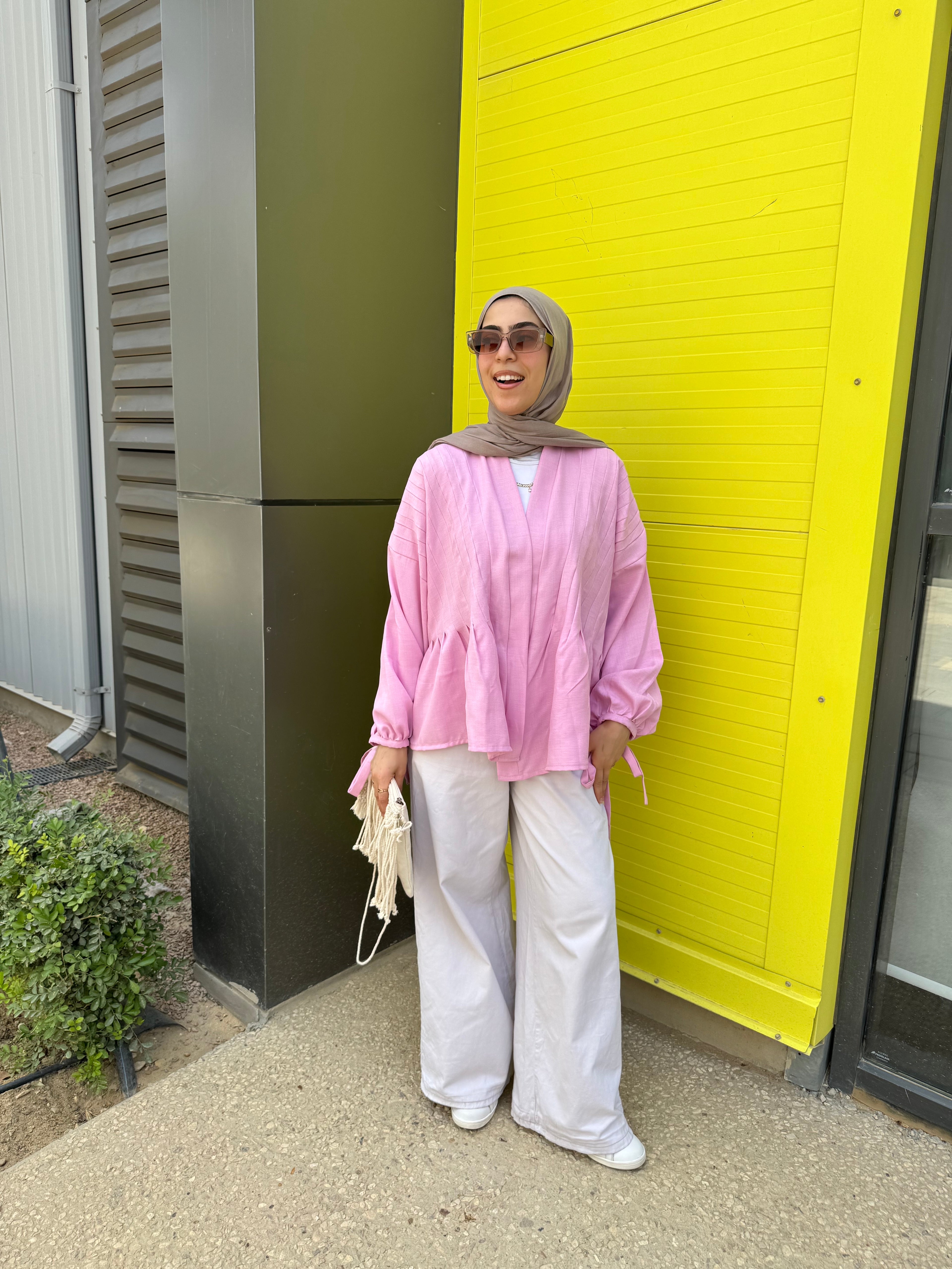 Bloom Cardigan in Pink