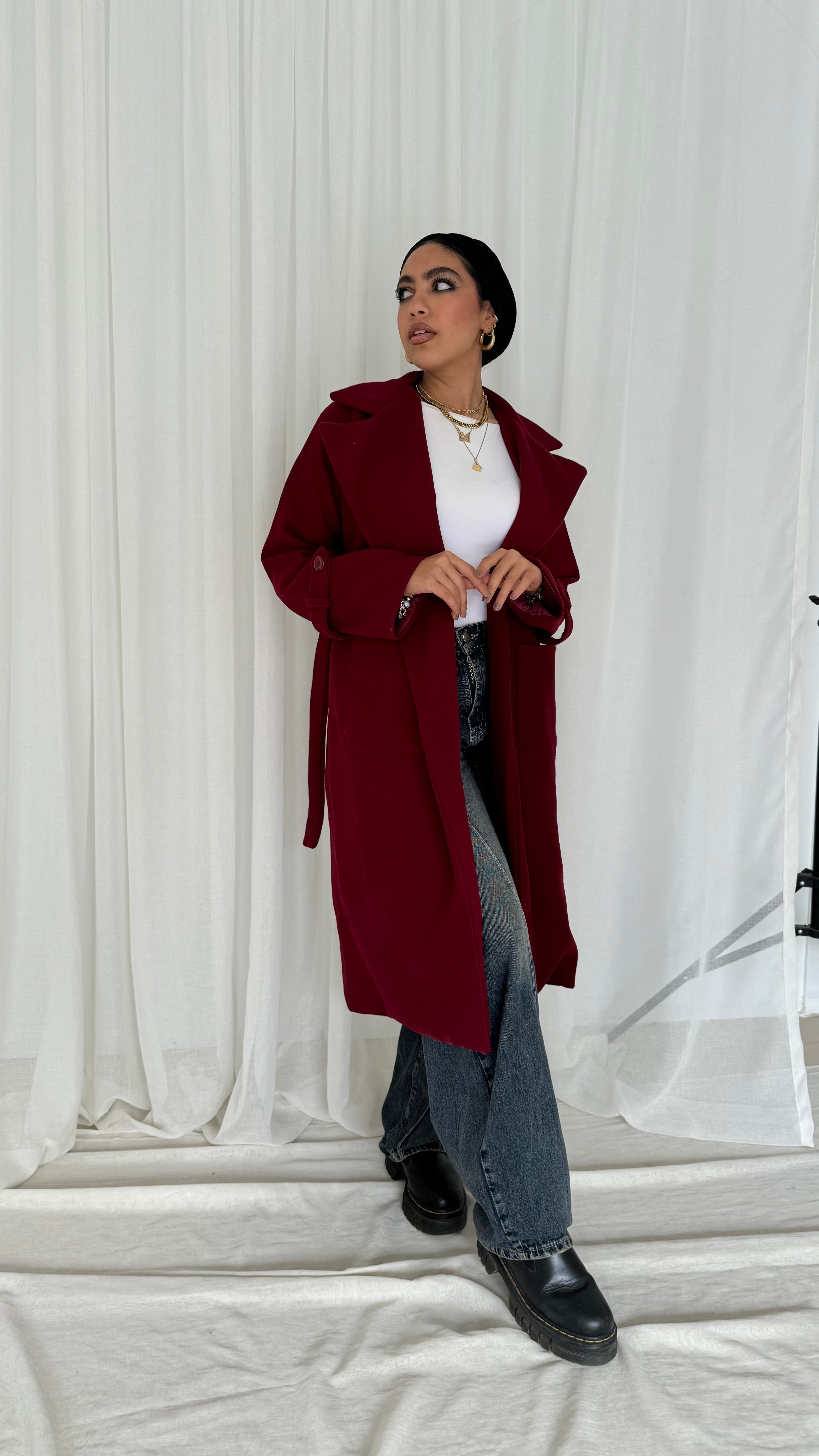 Burgandy Coat