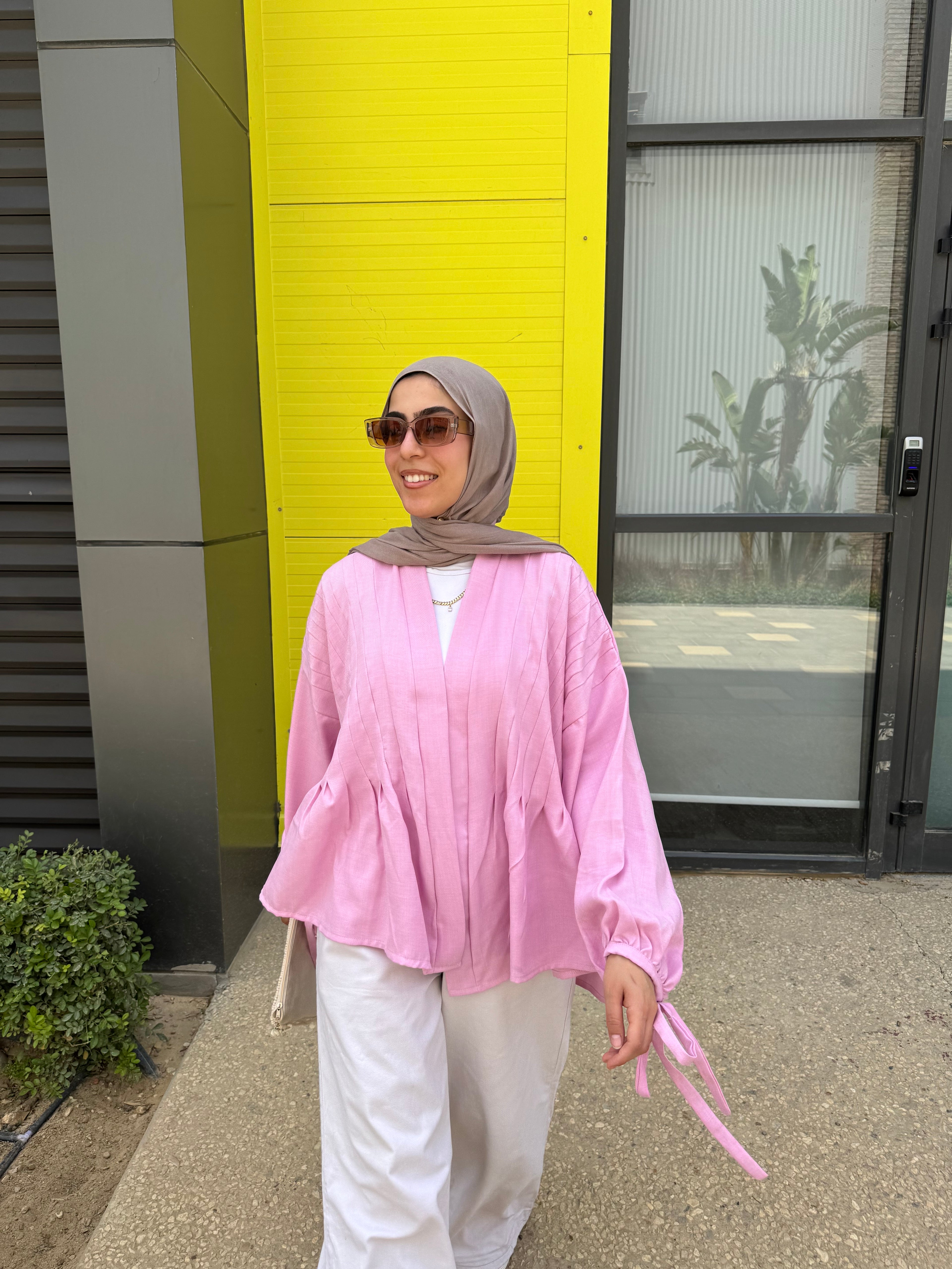 Bloom Cardigan in Pink