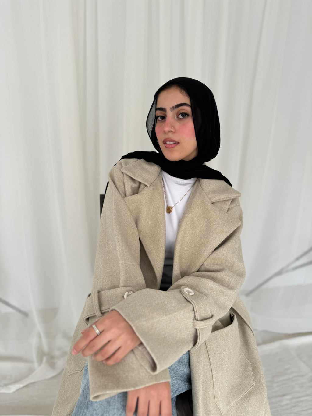 Beige Coat