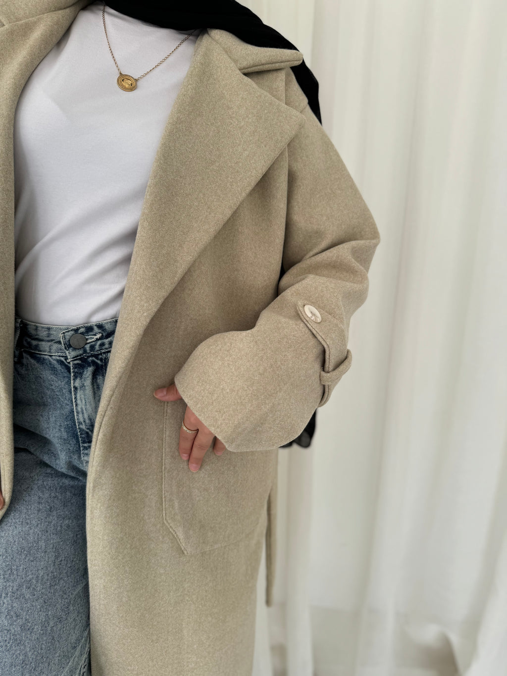 Beige Coat