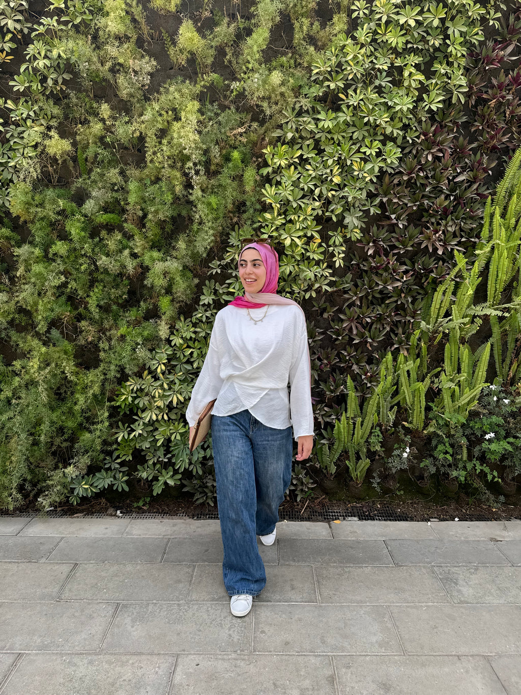Wrap Tie Blouse in White (pre-order)