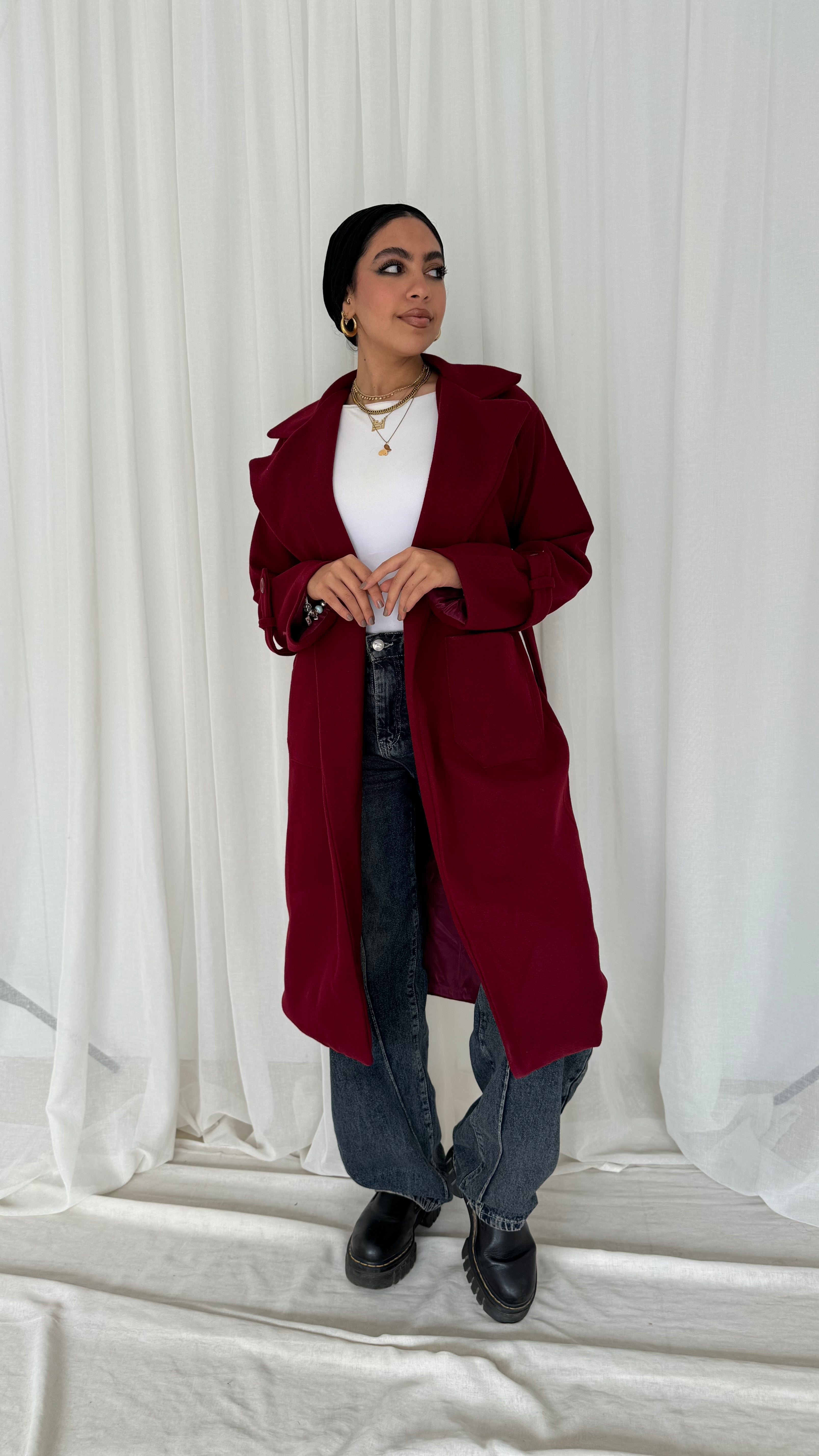 Burgandy Coat