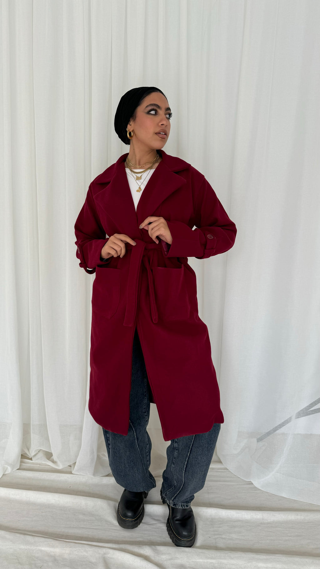 Burgandy Coat