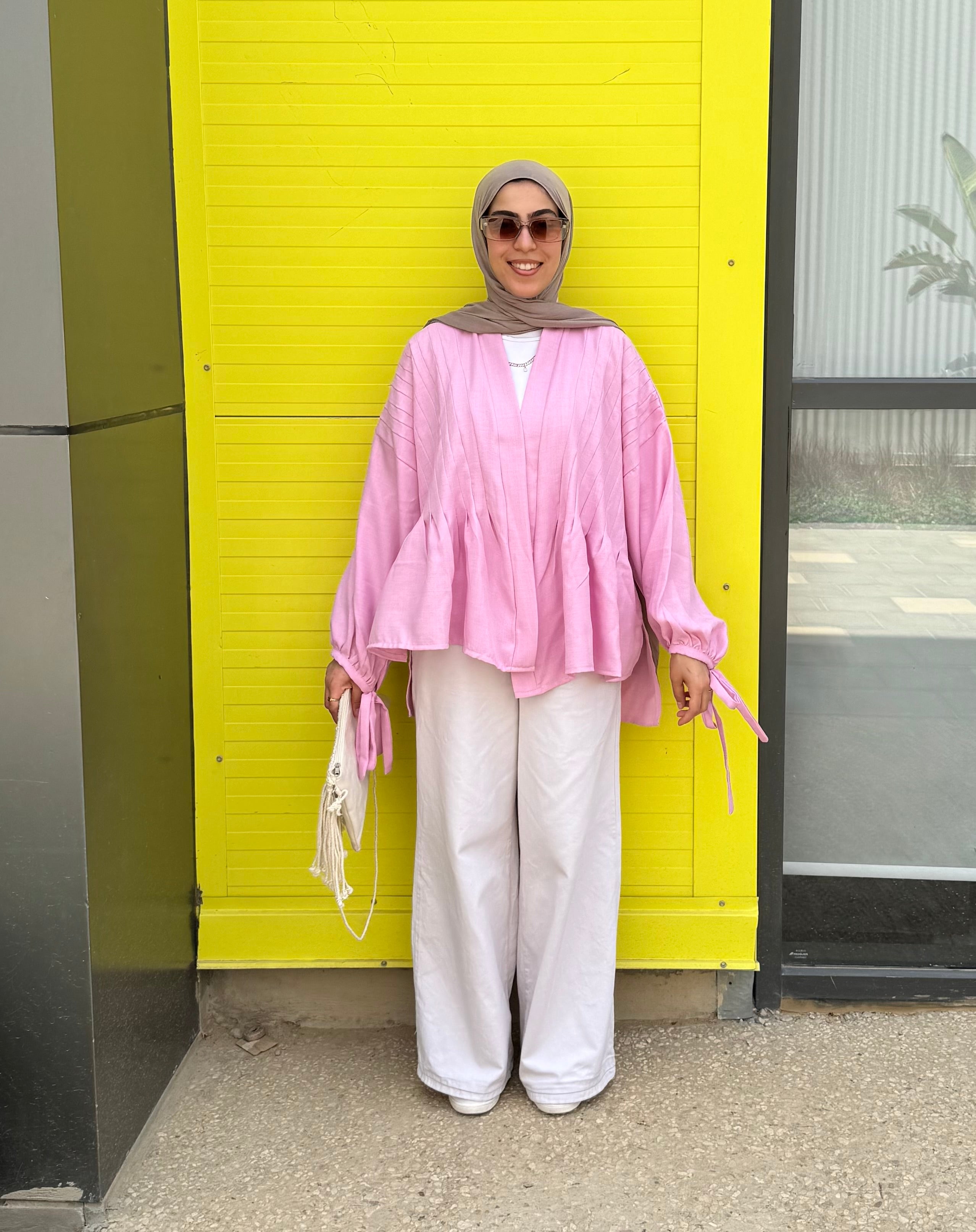 Bloom Cardigan in Pink