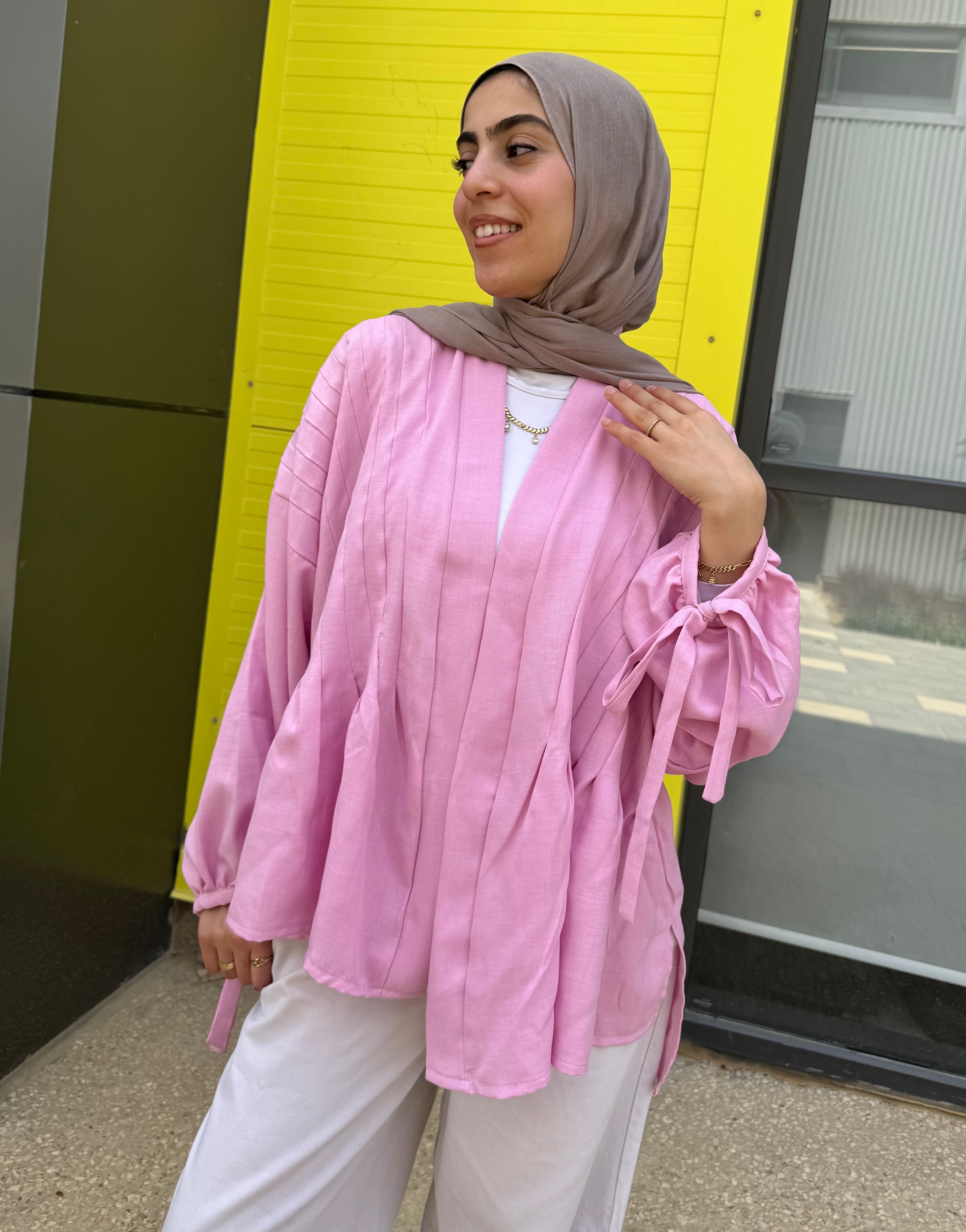 Bloom Cardigan in Pink
