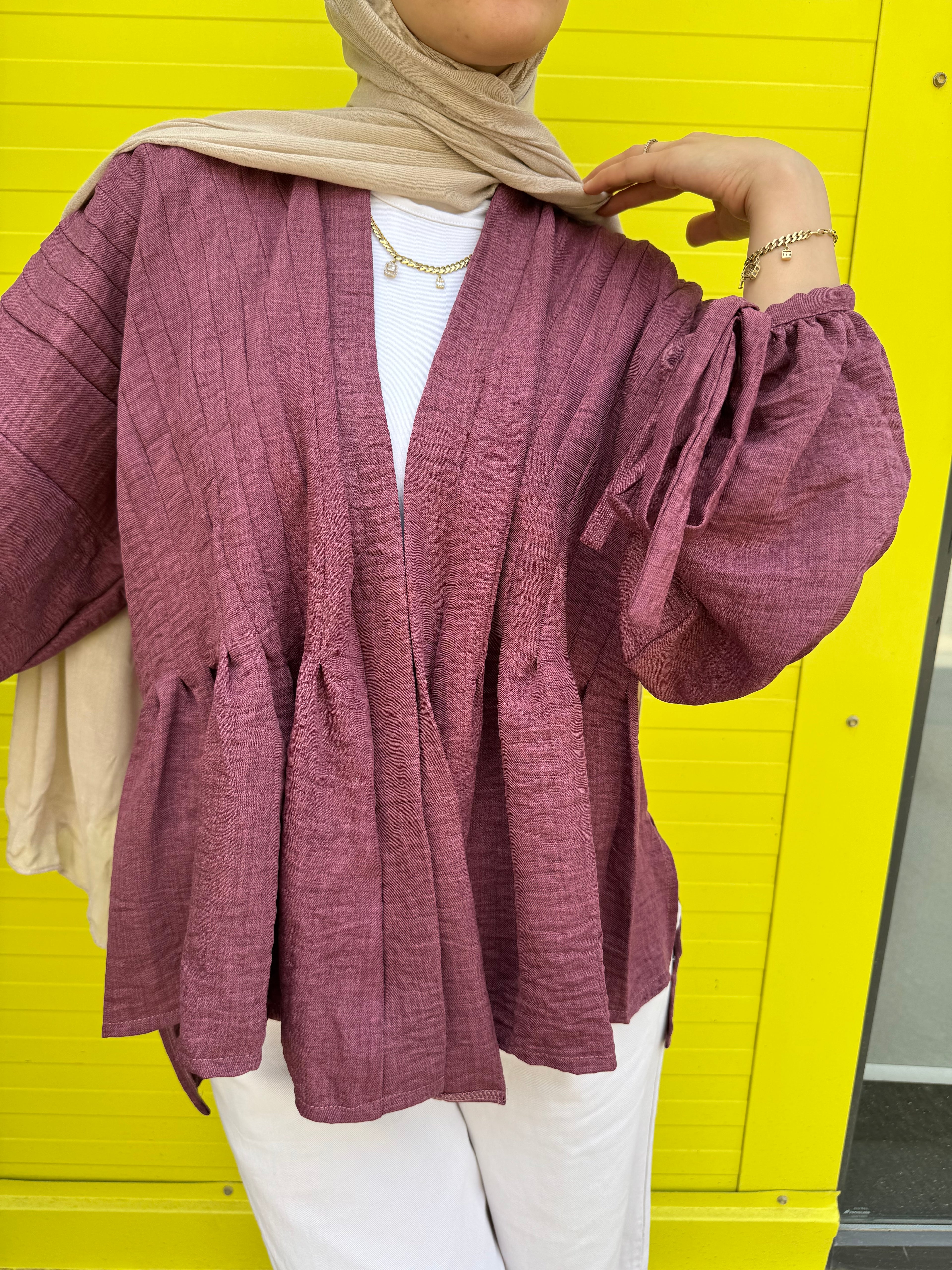 Bloom Cardigan in Dust Pink (pre-order)