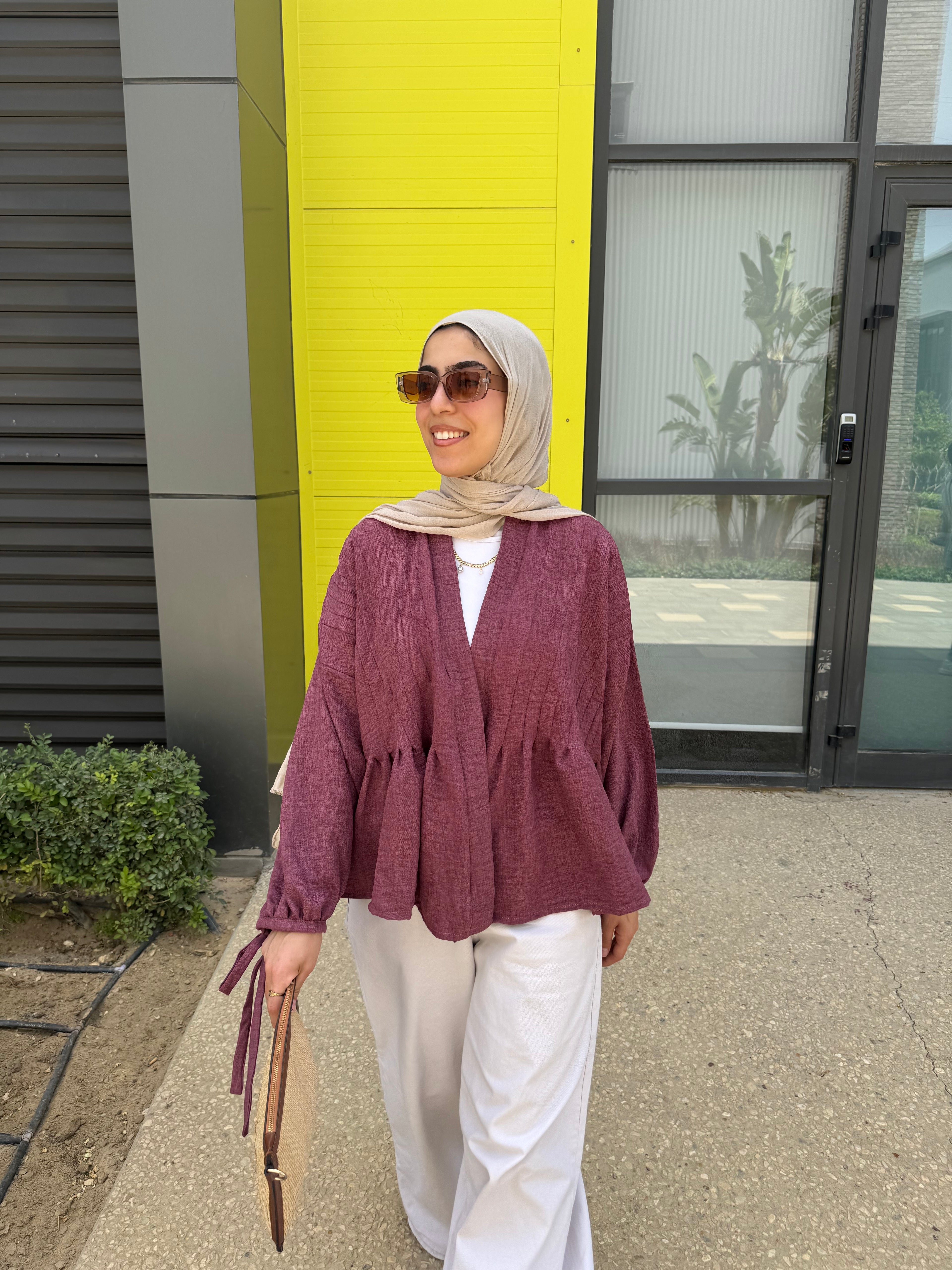 Bloom Cardigan in Dust Pink (pre-order)