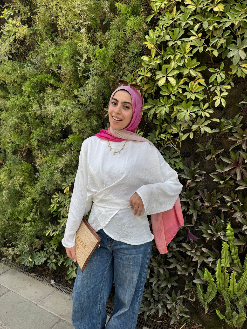 Wrap Tie Blouse in White (pre-order)