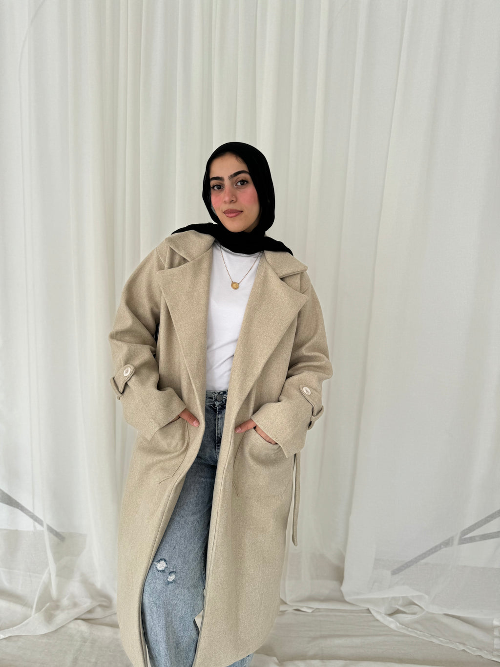 Beige Coat