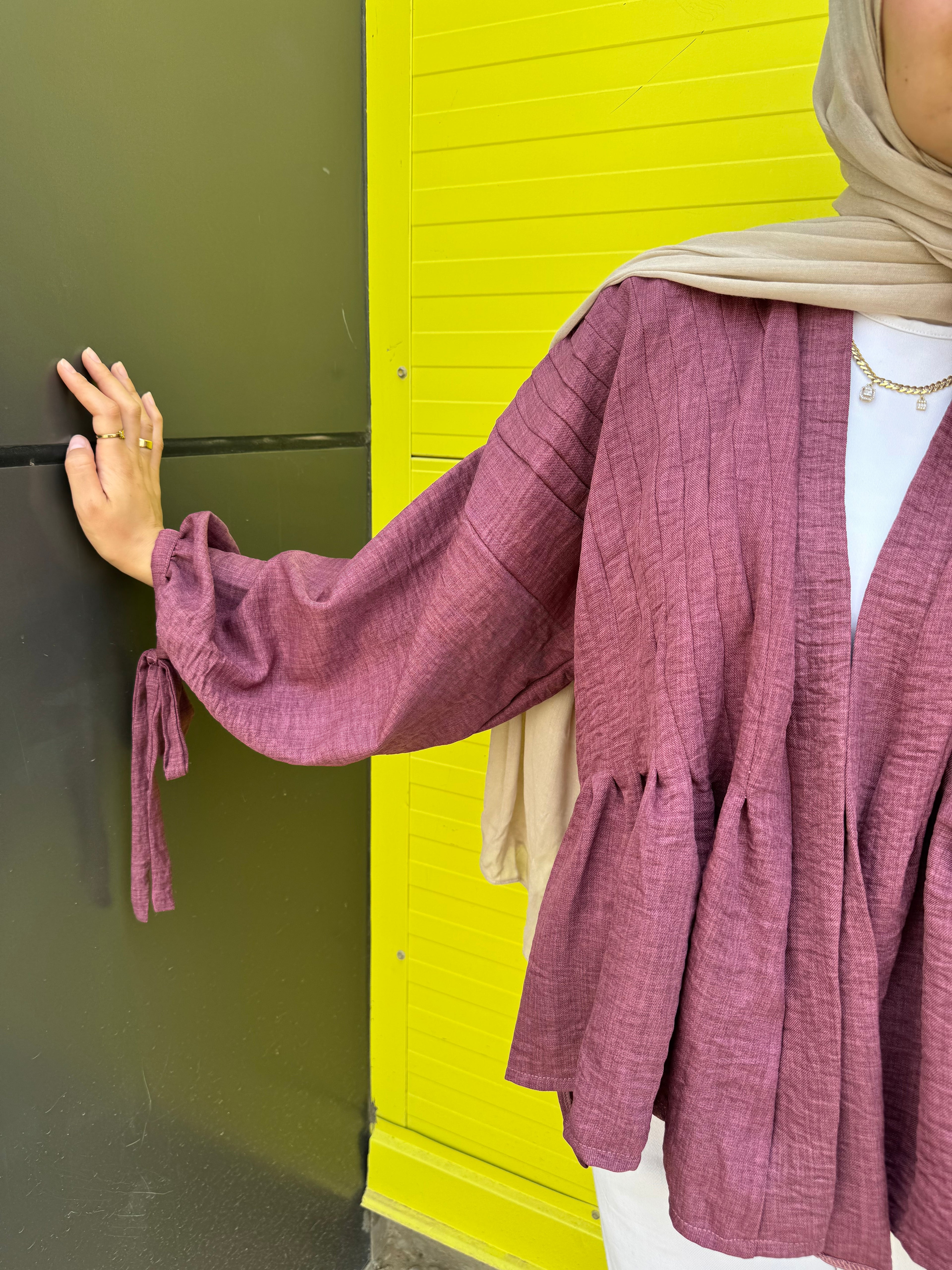 Bloom Cardigan in Dust Pink (pre-order)