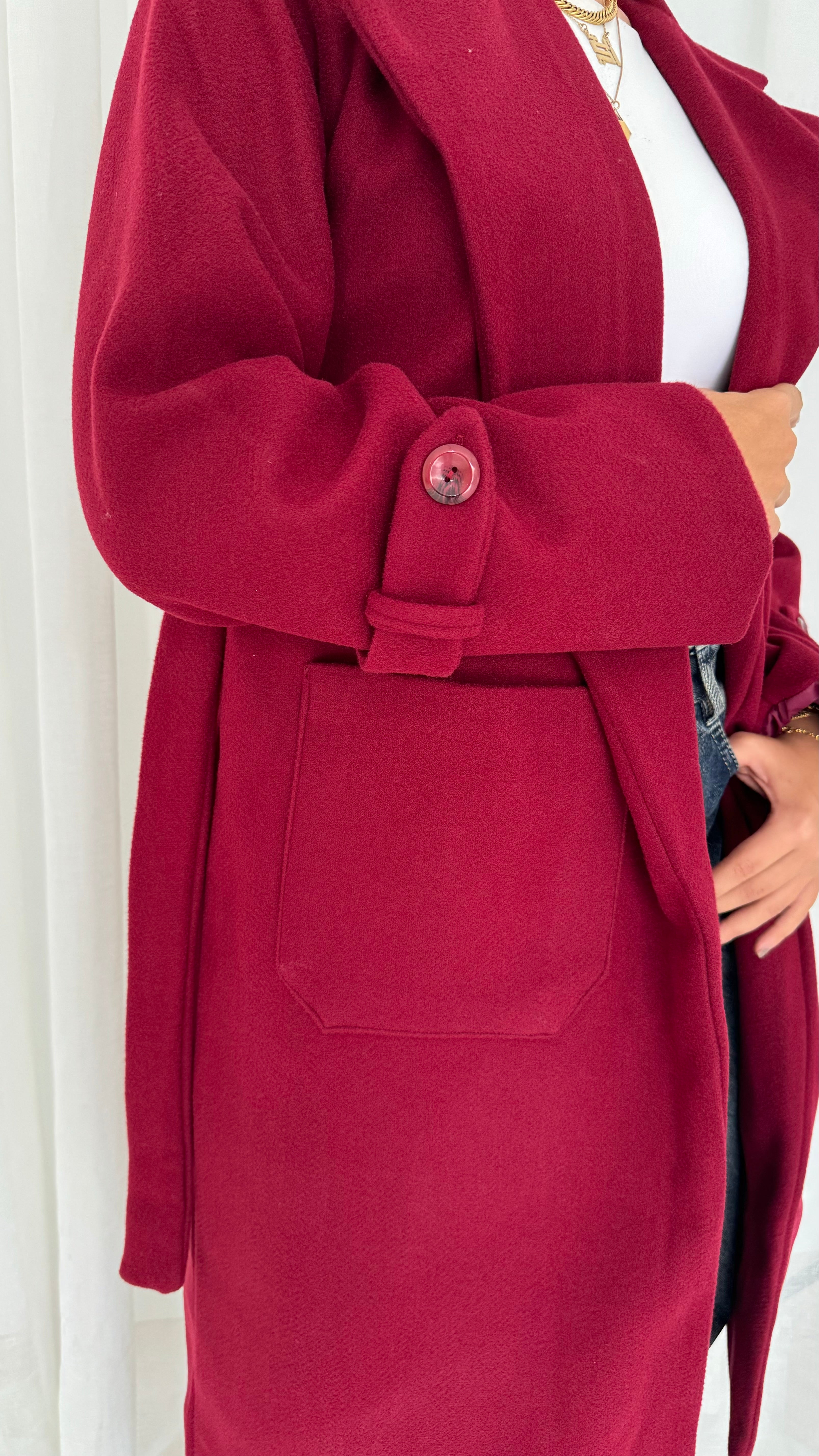 Burgandy Coat