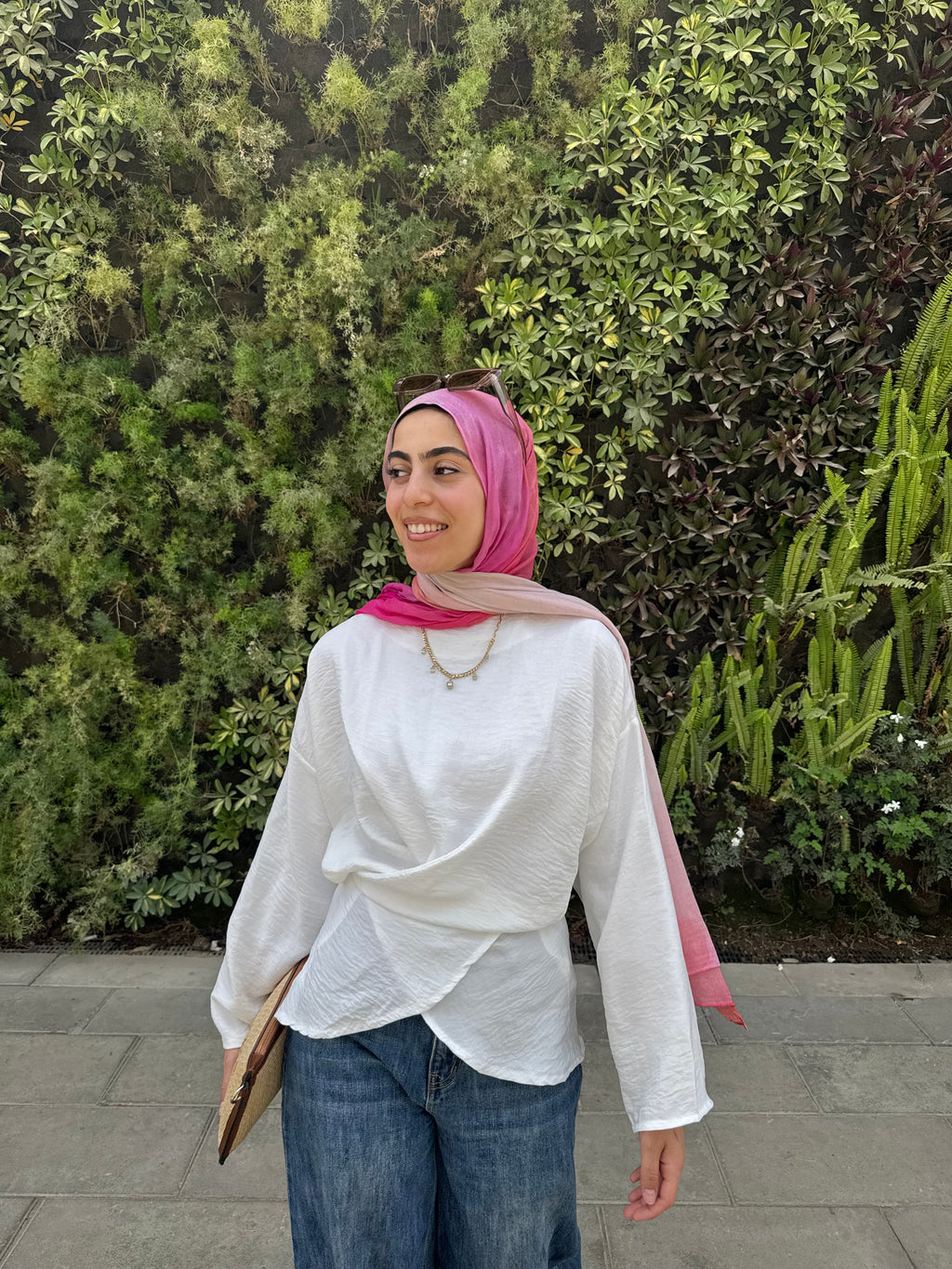 Wrap Tie Blouse in White (pre-order)