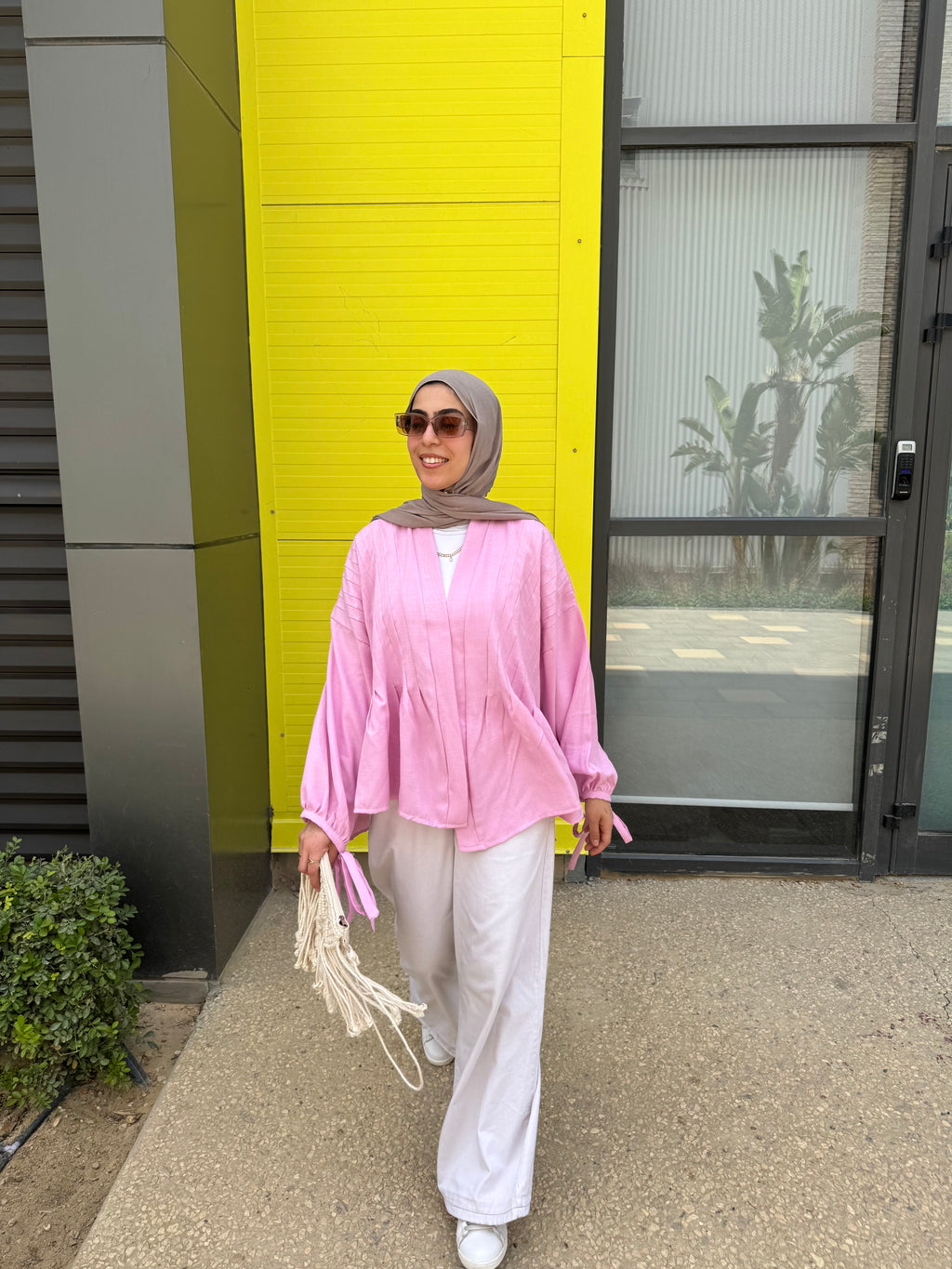 Bloom Cardigan in Pink