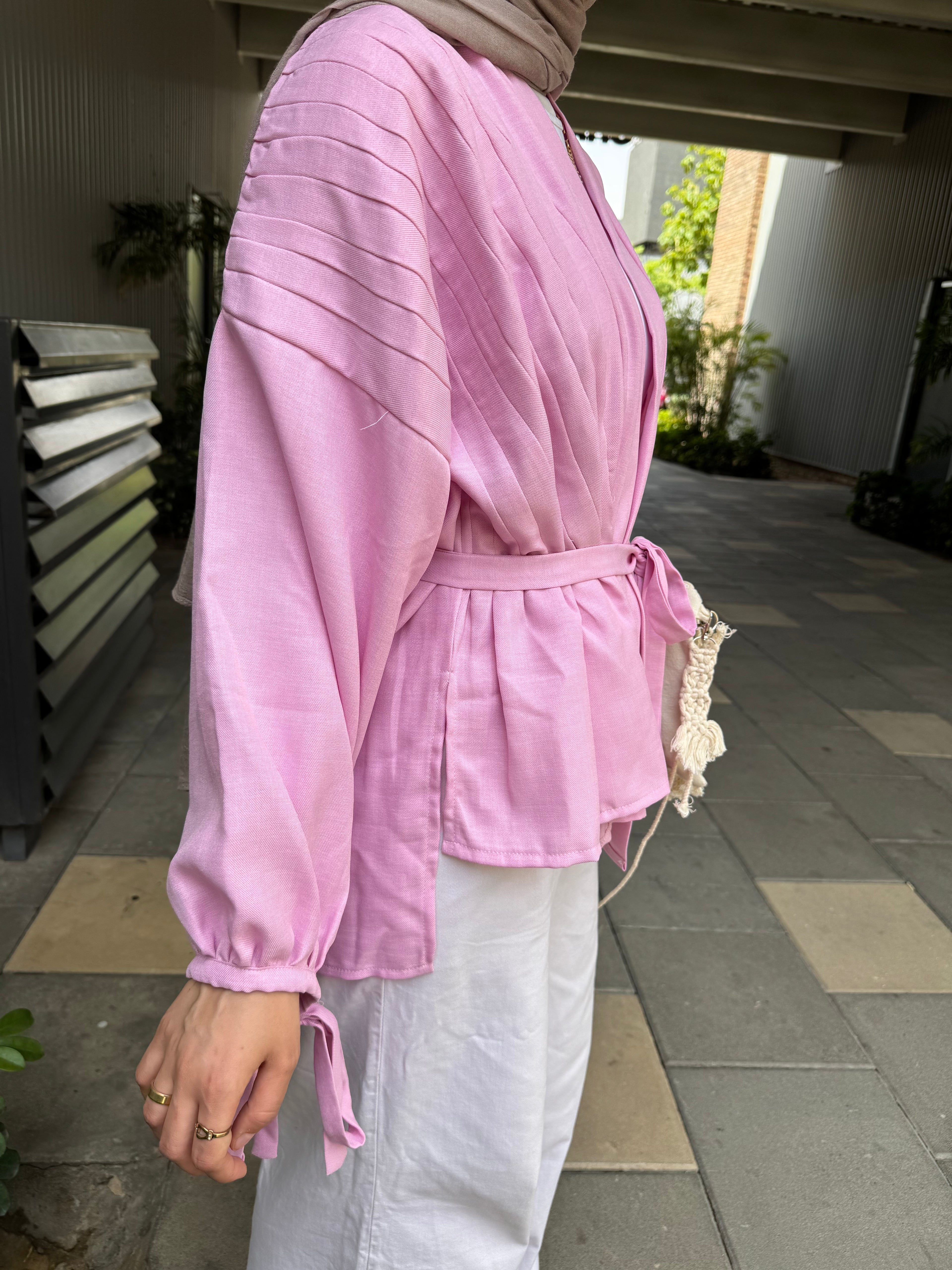 Bloom Cardigan in Pink