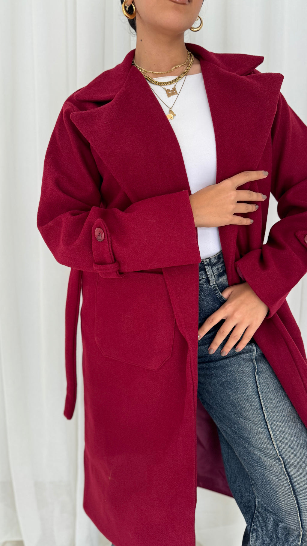 Burgandy Coat