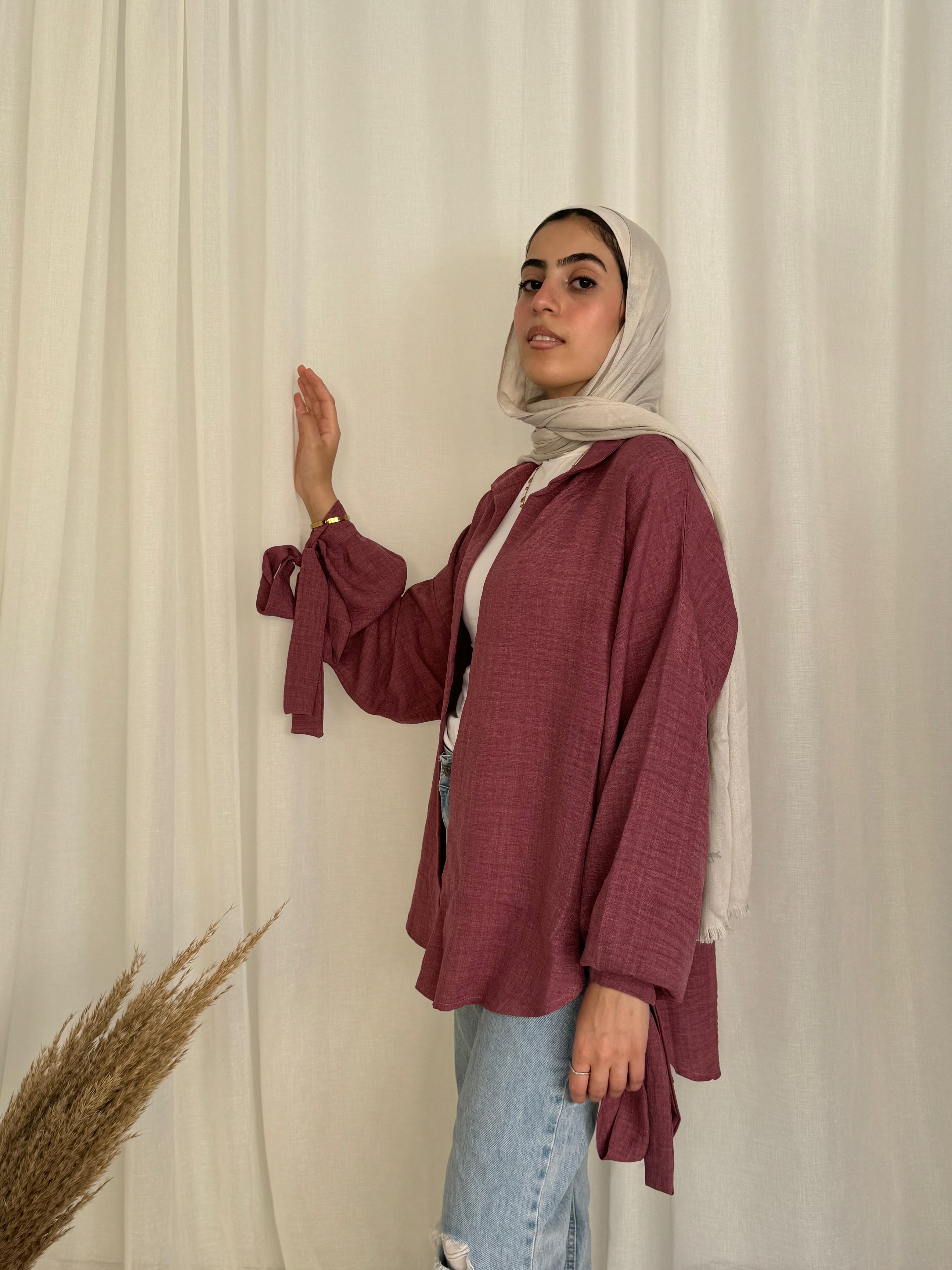 Joud Shirt in Dust Pink