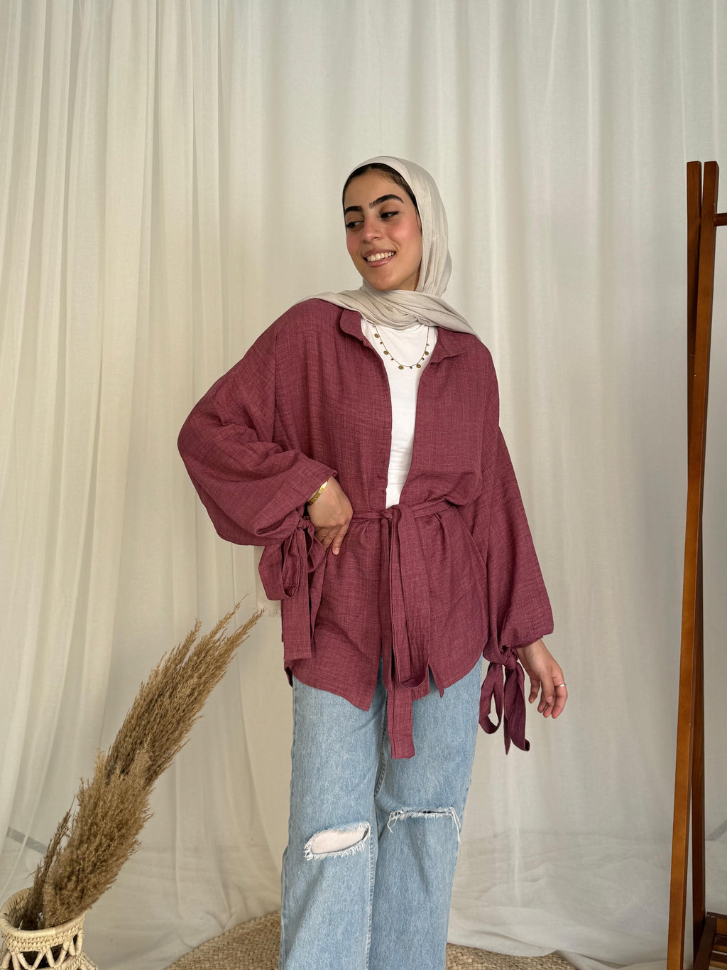 Joud Shirt in Dust Pink