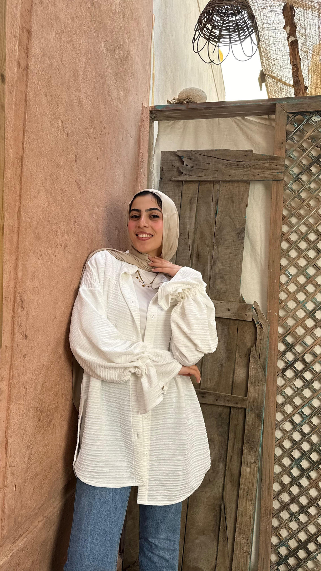 Bella Shirt in White