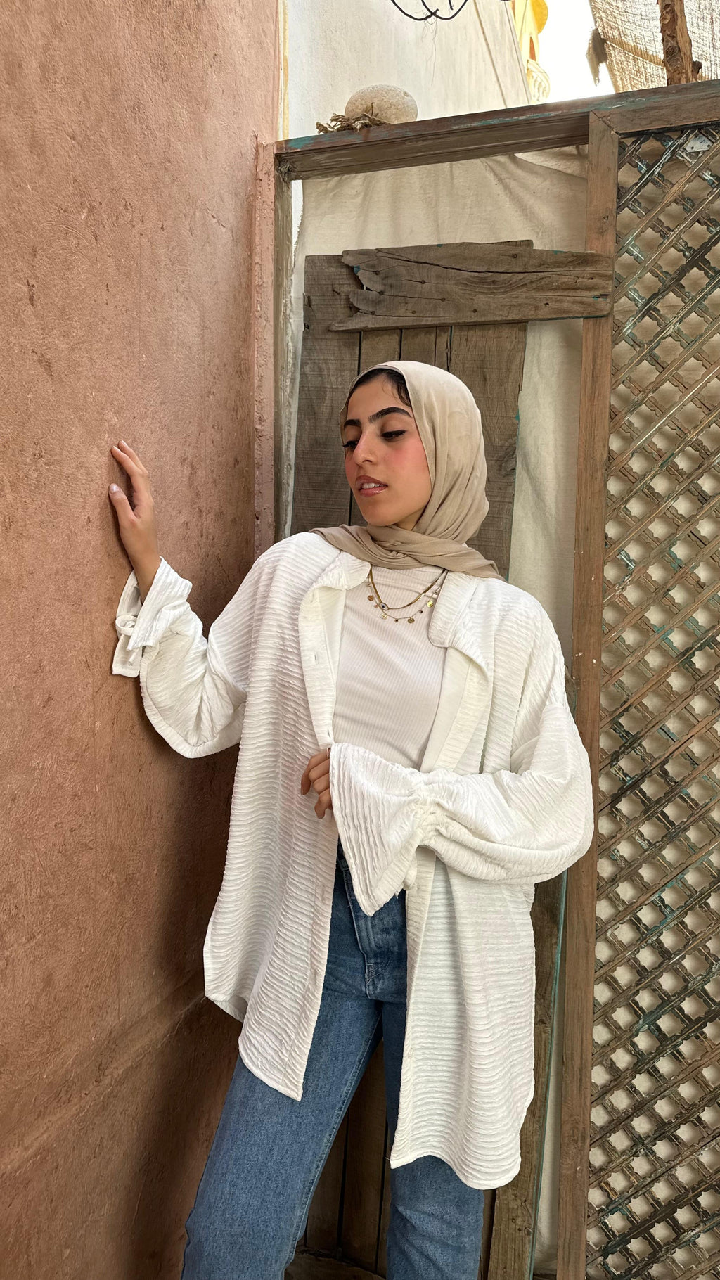 Bella Shirt in White