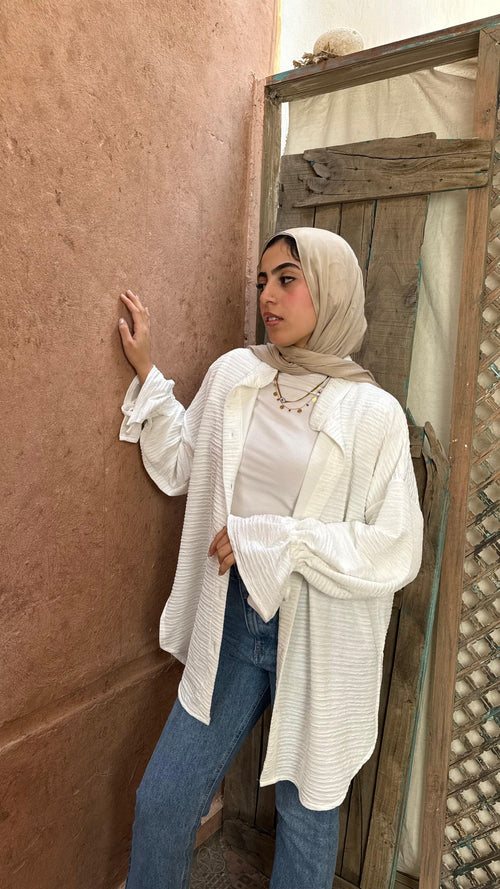 Bella Shirt in White