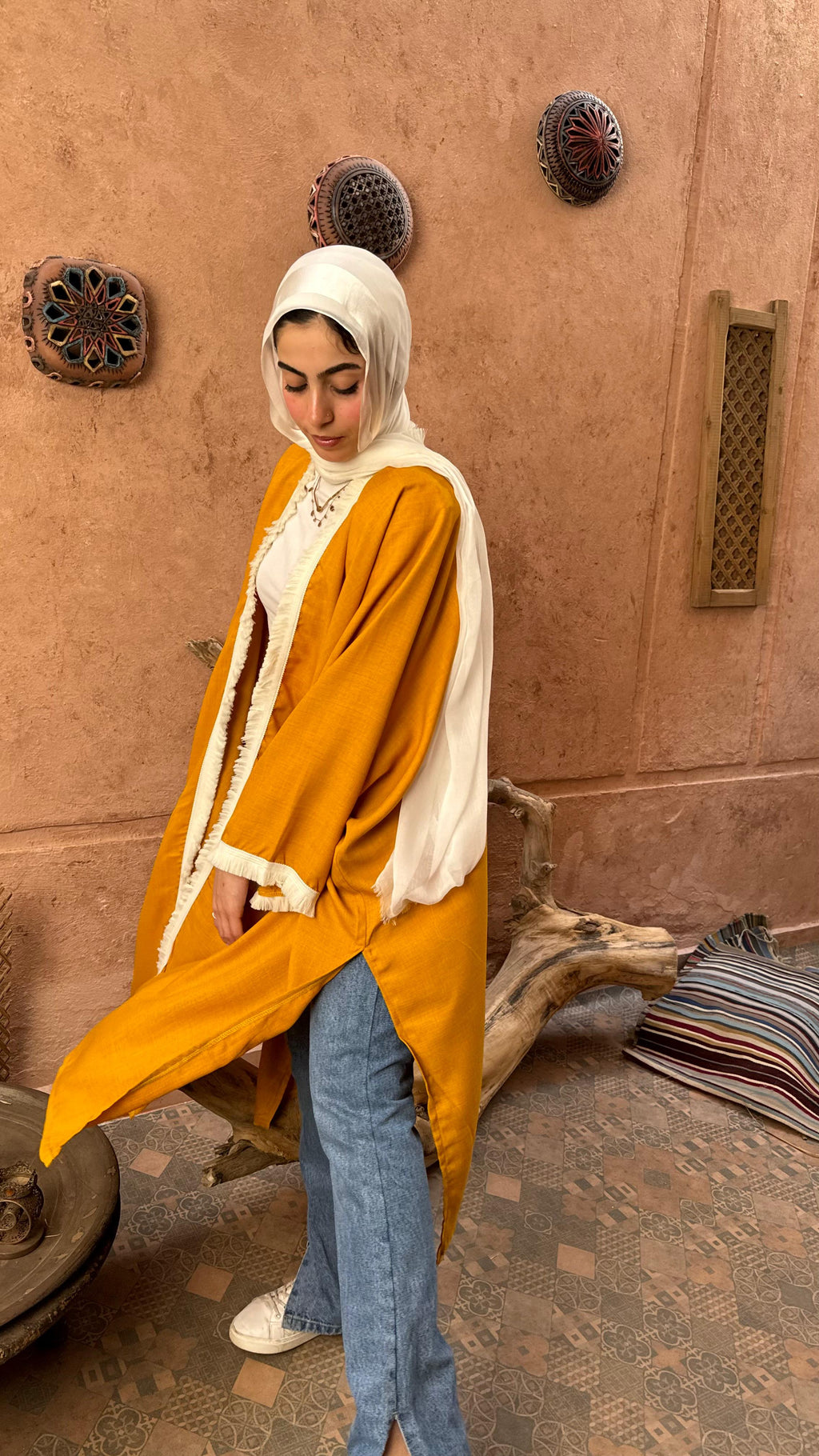 Ella kimono in Mustard